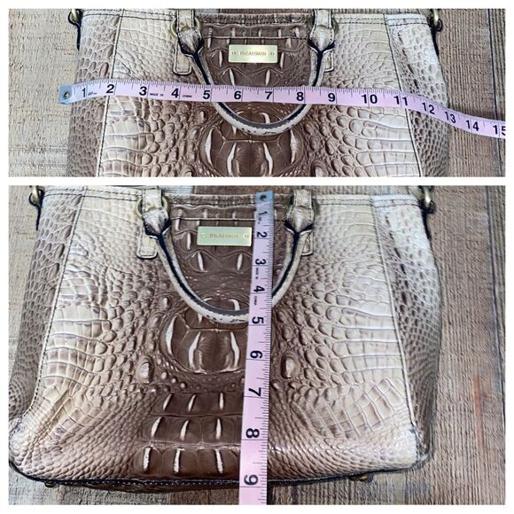 Brahmin
Eclipse Mini Arno Satchel/ Shoulder/ Leather Cross Body Bag - Picture 10 of 12